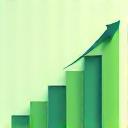 Upward trending arrow icon representing career growth and development