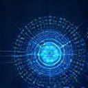 Abstract icon representing innovation and technology